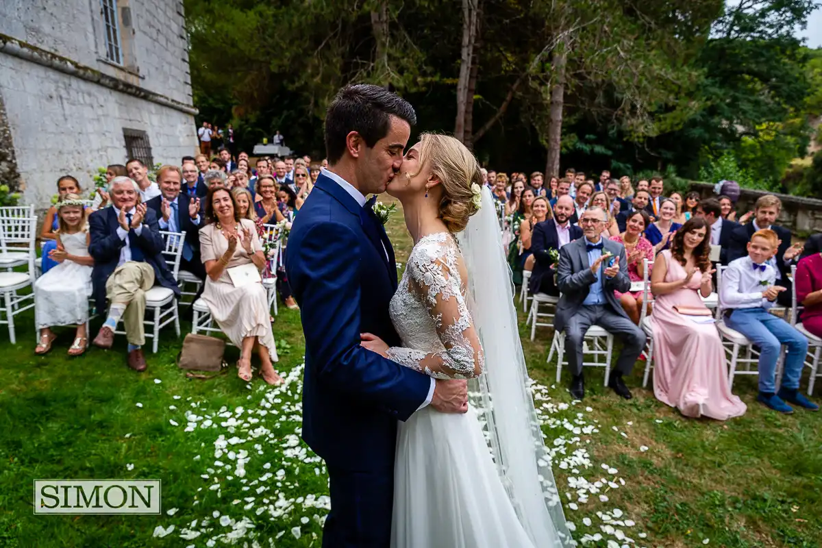 Destination Wedding at Château de Sauveboeuf, Dordogne, France