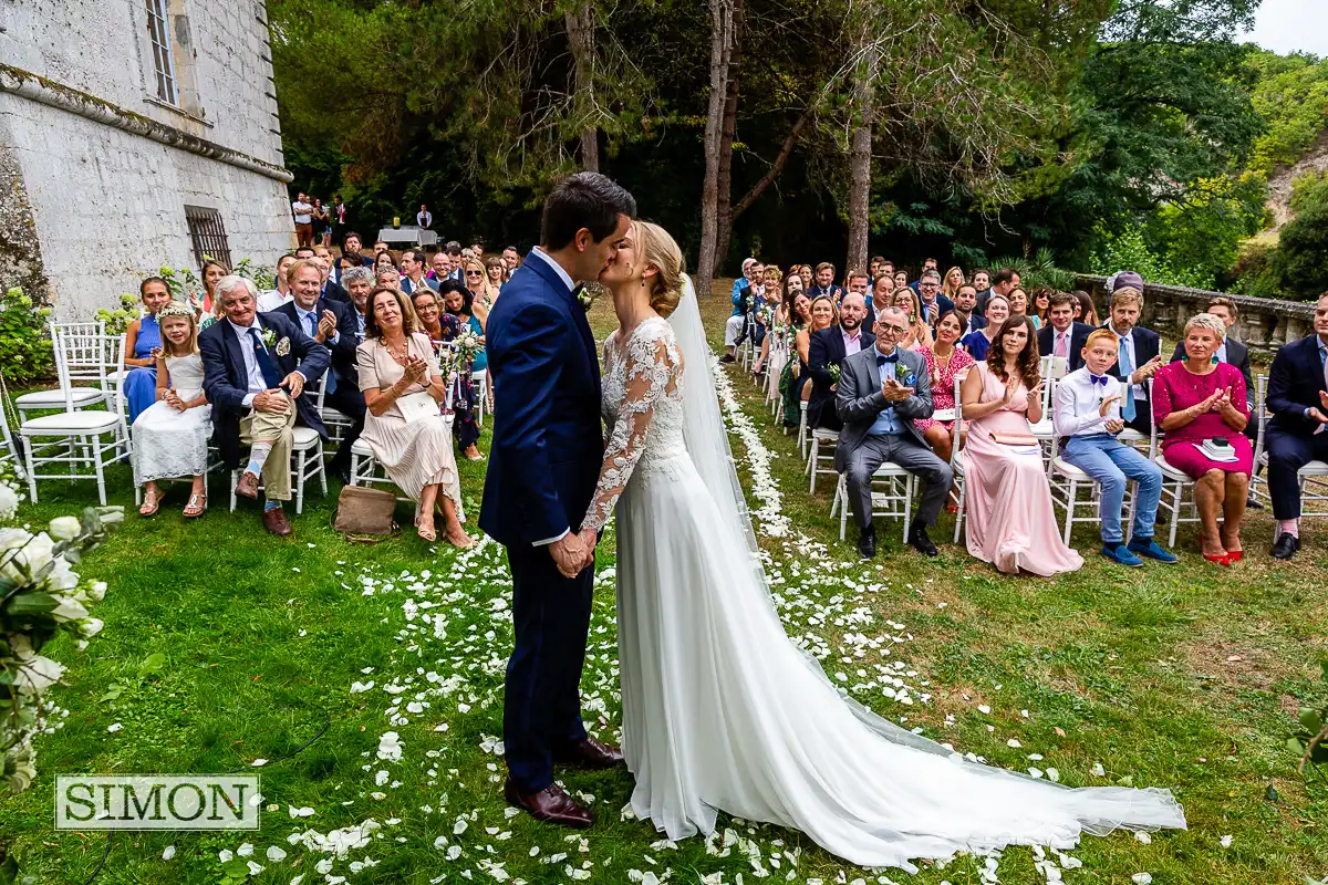 Destination Wedding at Château de Sauveboeuf, Dordogne, France