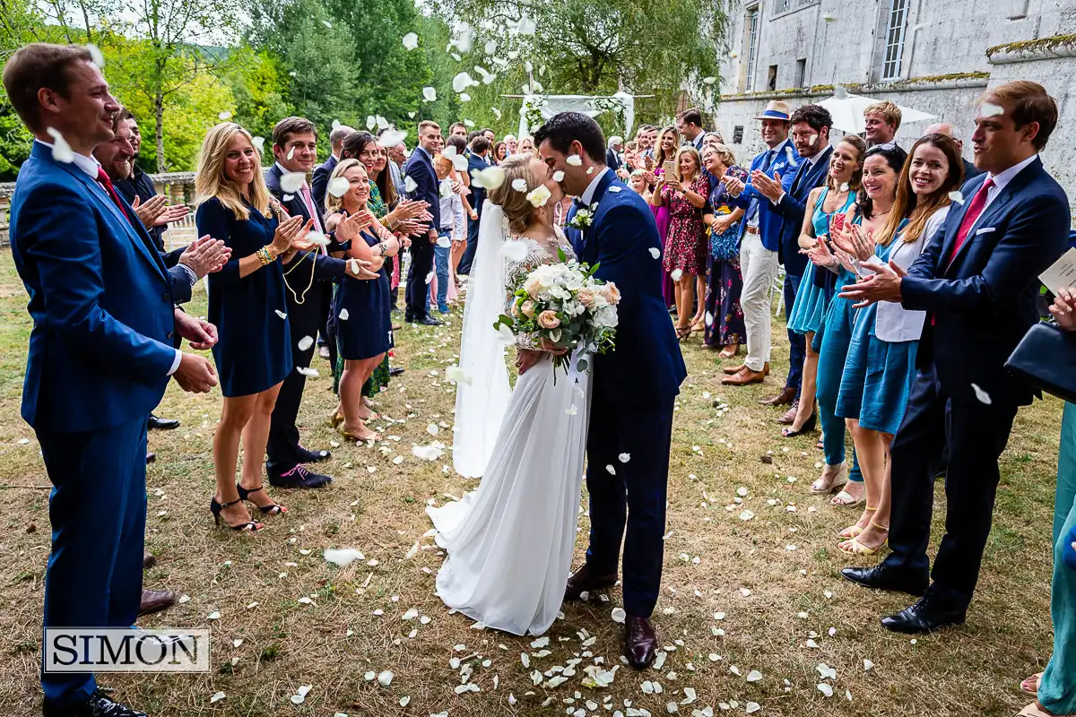 Destination Wedding at Château de Sauveboeuf, Dordogne, France