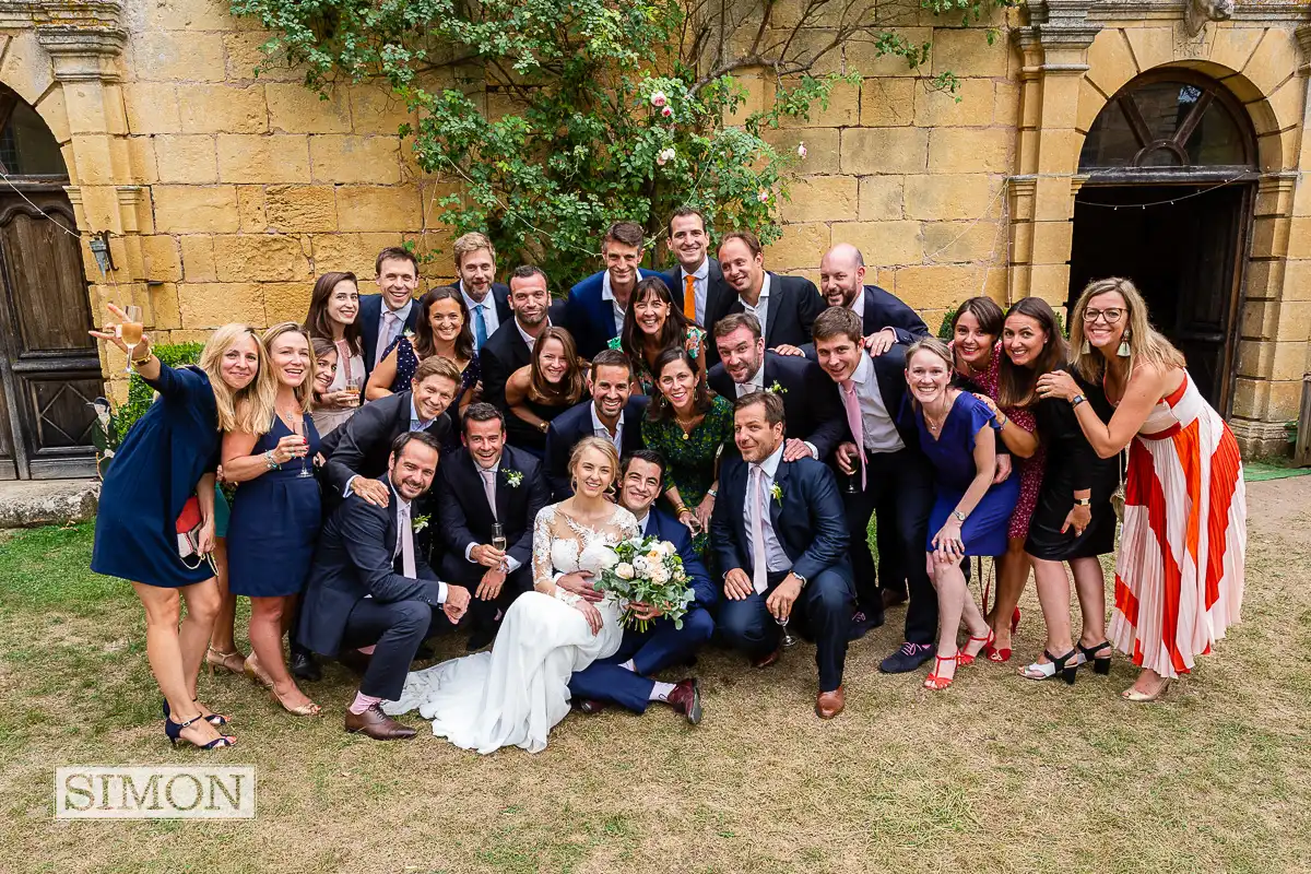 Destination Wedding at Château de Sauveboeuf, Dordogne, France