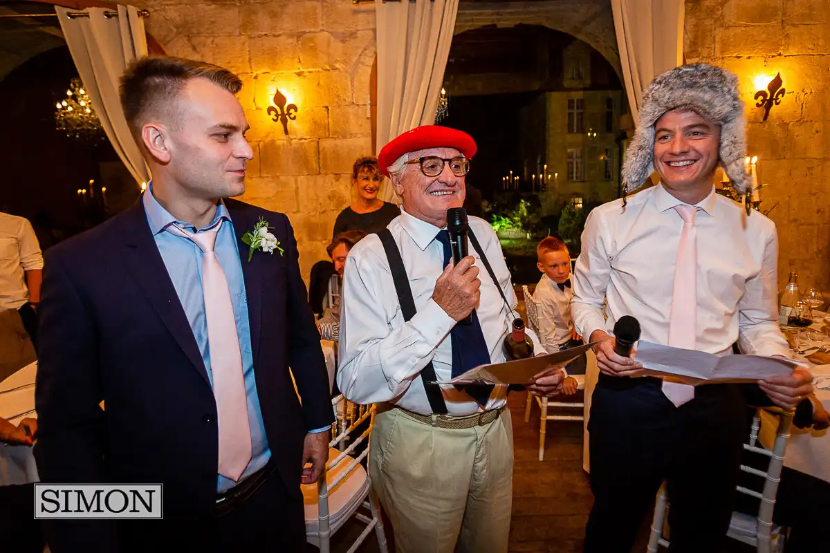 Destination Wedding at Château de Sauveboeuf, Dordogne, France