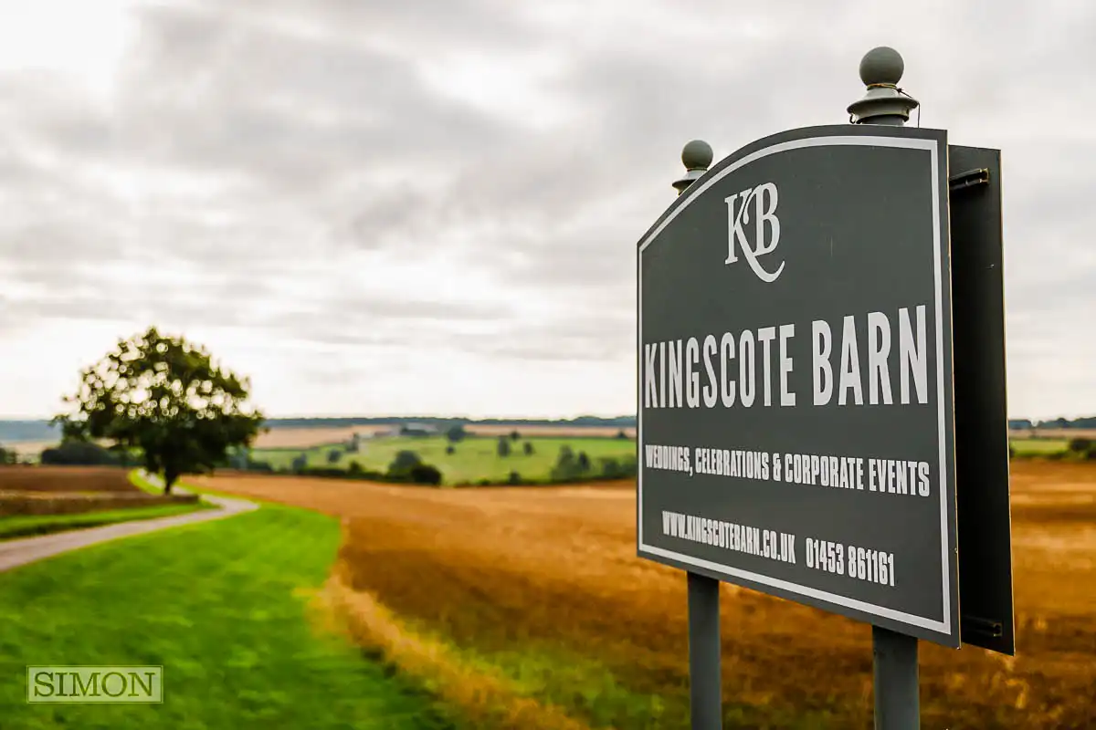 Kingscote Barn Wedding Photography