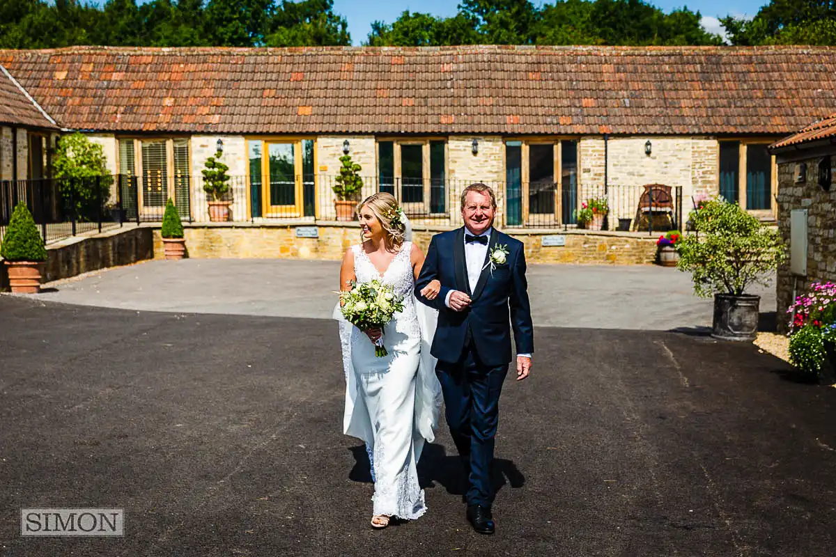 Kingscote Barn Wedding Photography