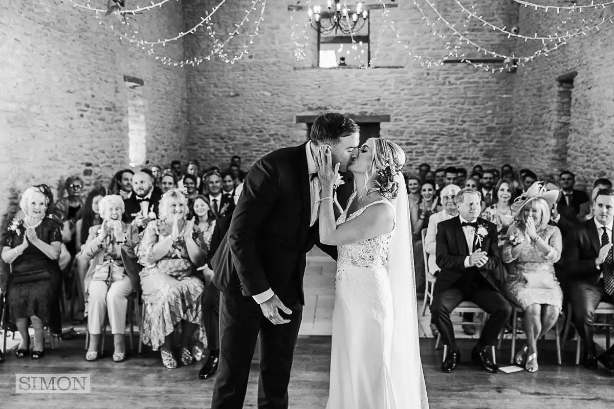 Kingscote Barn Wedding Photography