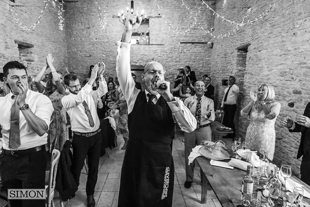 Kingscote Barn Wedding Photography