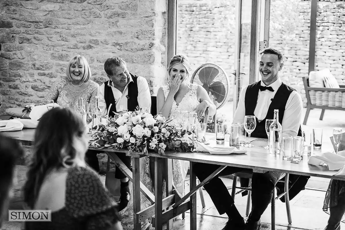 Kingscote Barn Wedding Photography