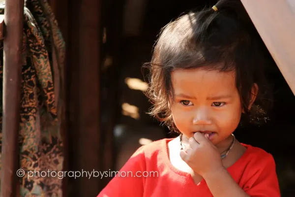 Cambodian Young Street Child