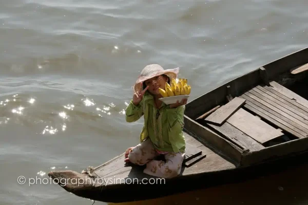 Cambodia Banana Girl