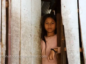 Cambodian girl at orphanage