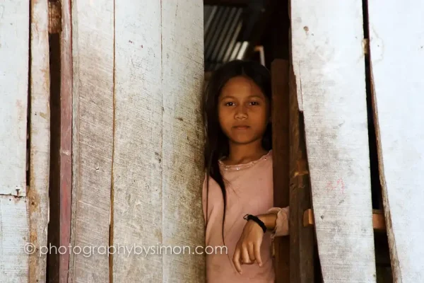 Cambodian girl at orphanage