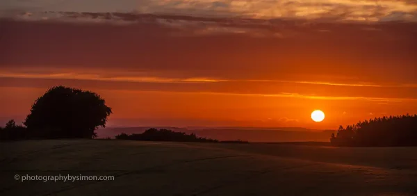 Hampshire sunset