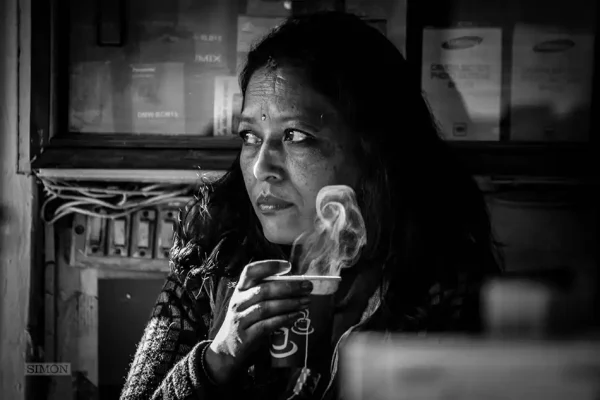 Kathmandu street photography portrait