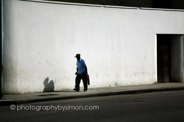 Old man in Cuba