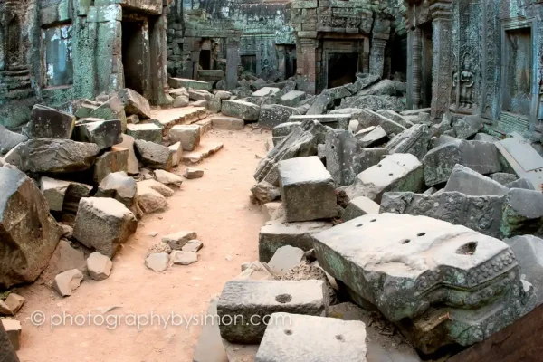 Ta Prohm Interior, Siem Reap, Cambodia