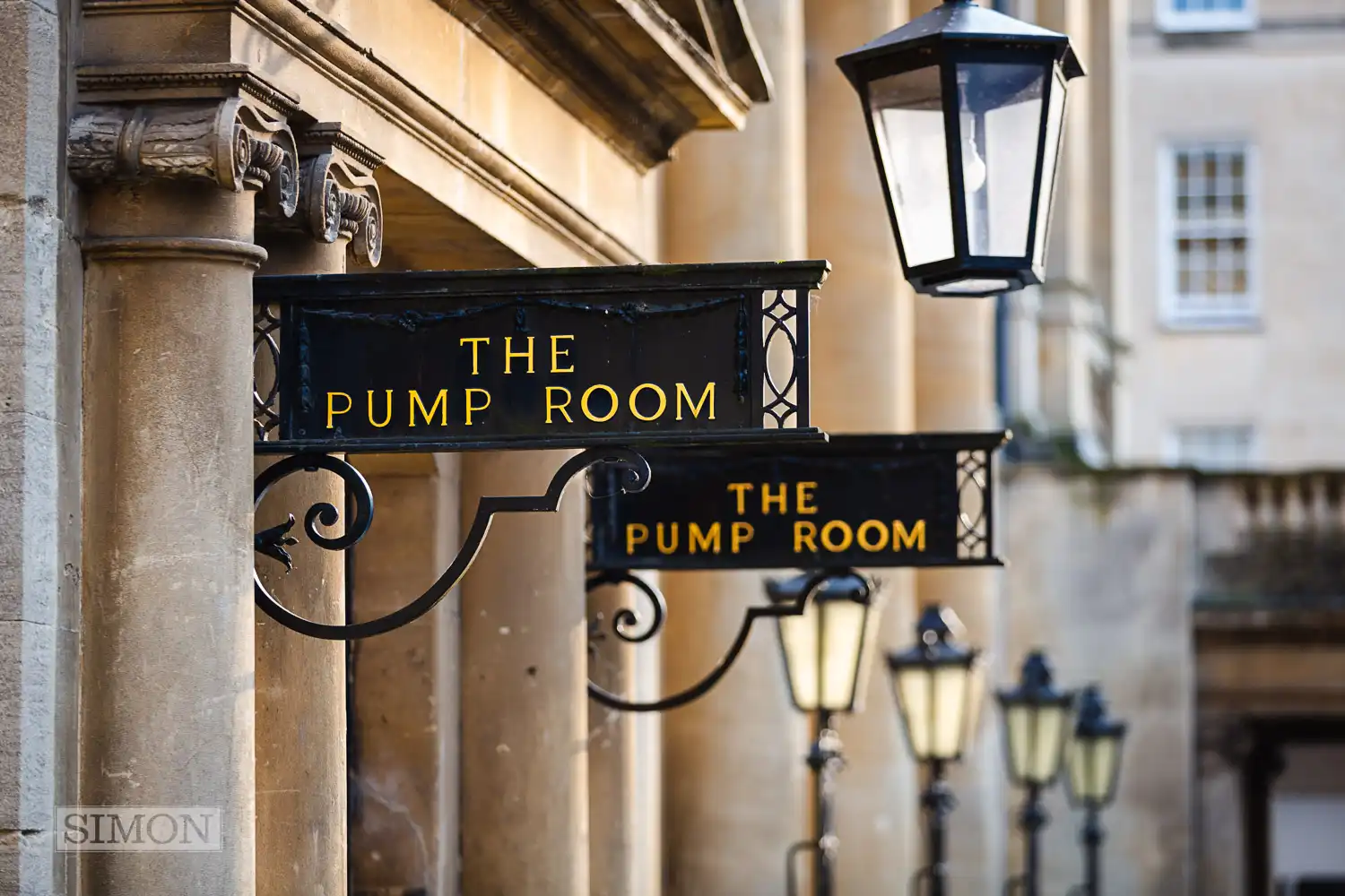 The Pump Rooms and Guildhall in Bath