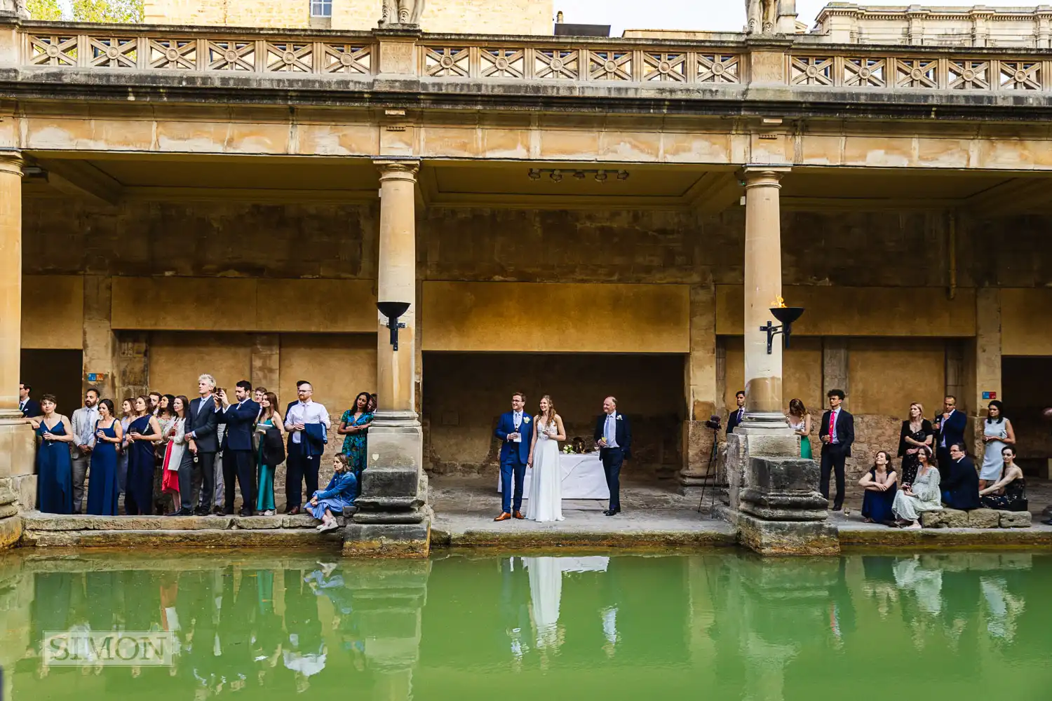 The Pump Rooms and Guildhall in Bath